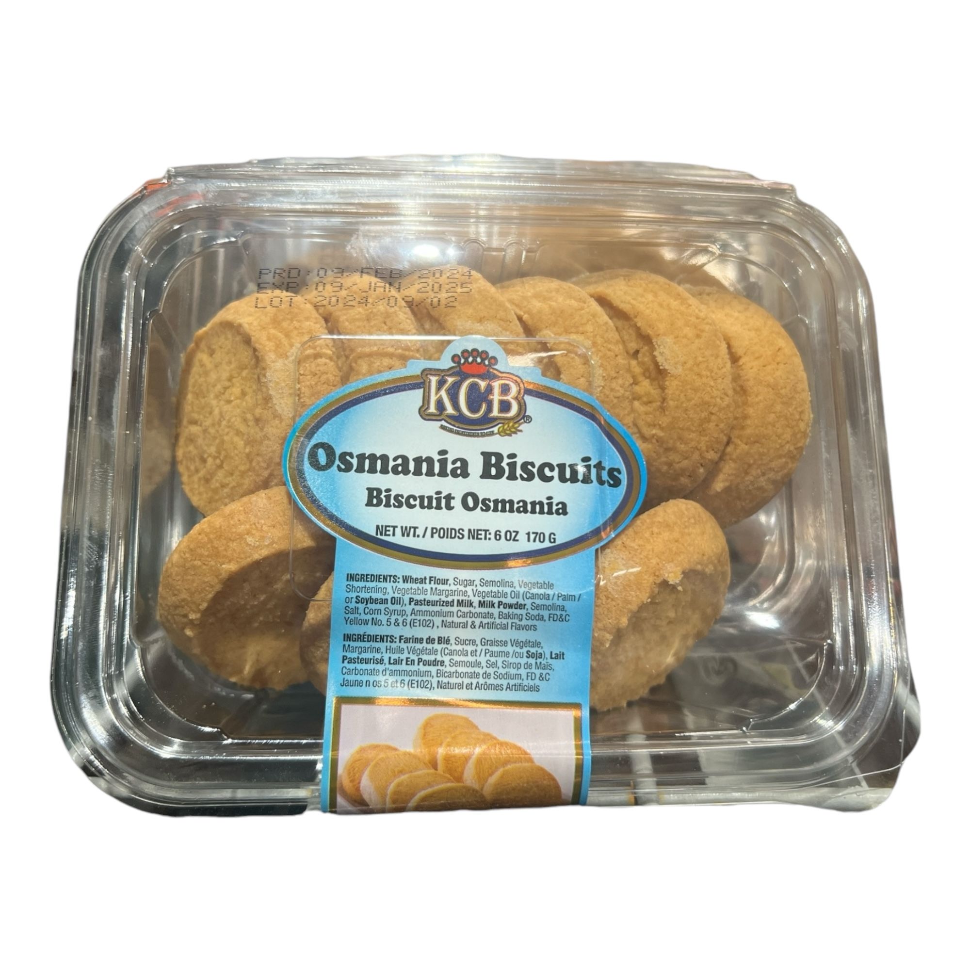 Kcb Osmania Biscuit 6 OZ