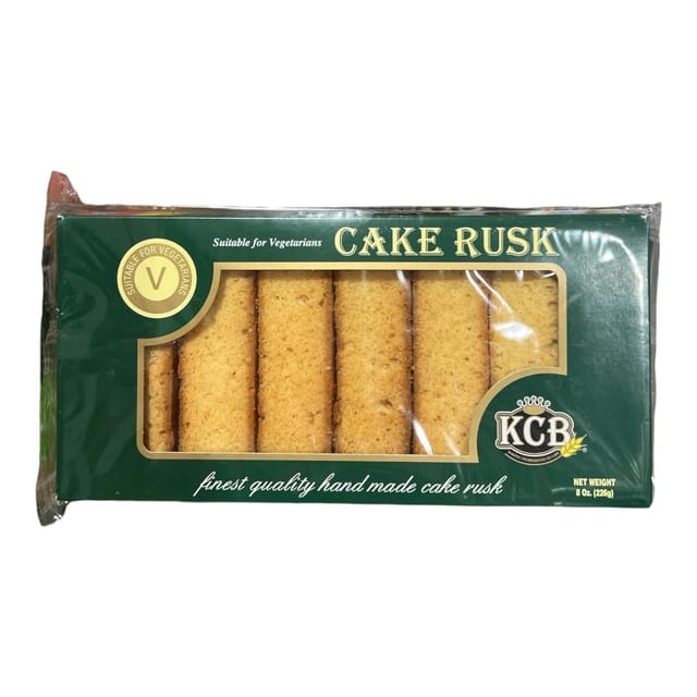 Kcb Vegetarian Cake Rusk Small 10 OZ