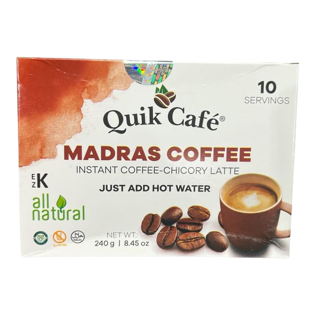 Quick Cafe Tea Madras Coffee 8.5 OZ