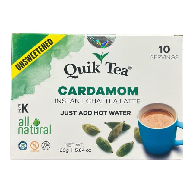 Quick Tea Cardamom Chai 5.6 OZ Unsweetened