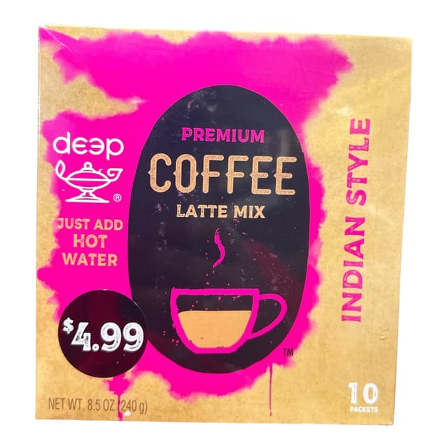 Deep Coffee Latte Mix Indian Style