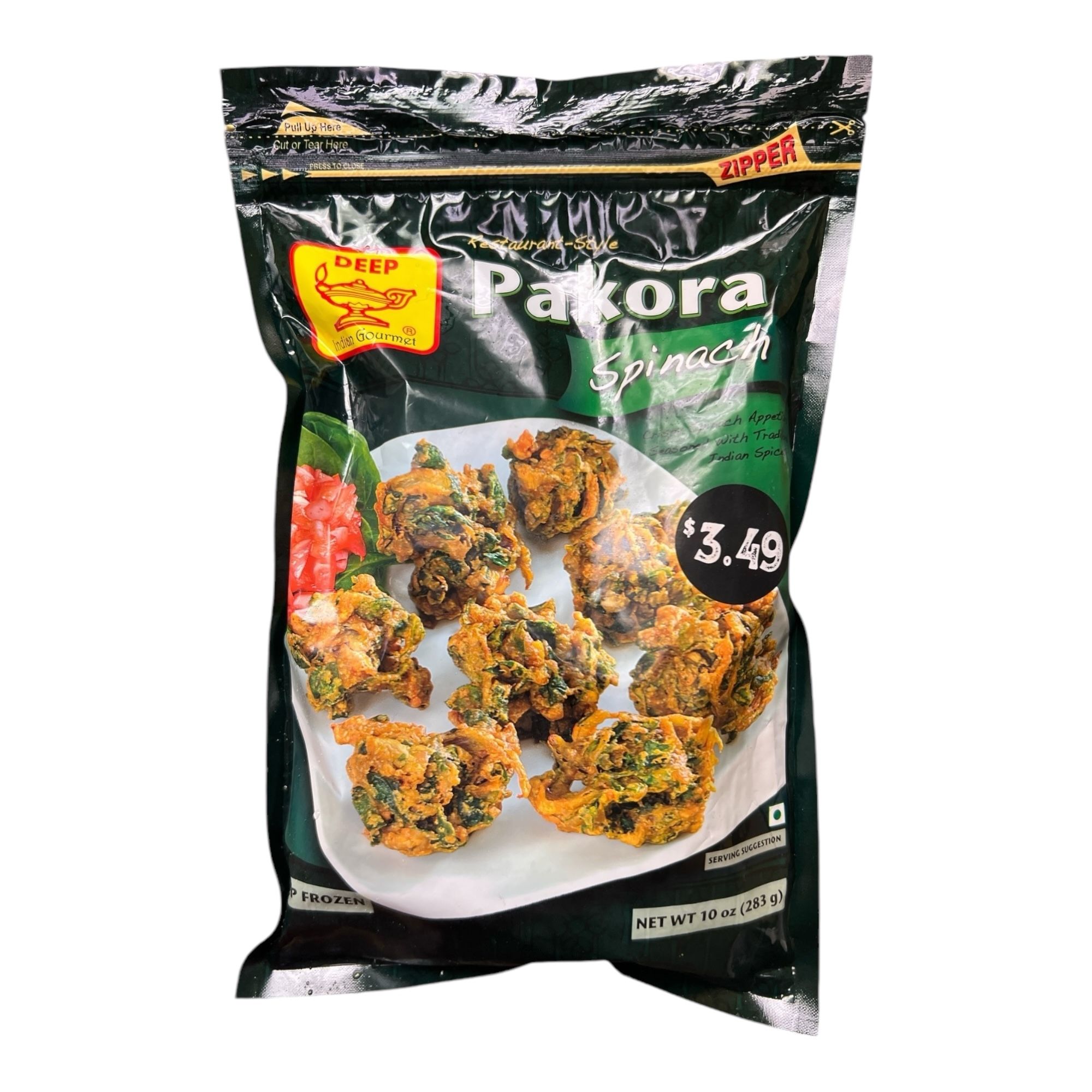 Deep Frozen Spinach Pakora 10 OZ