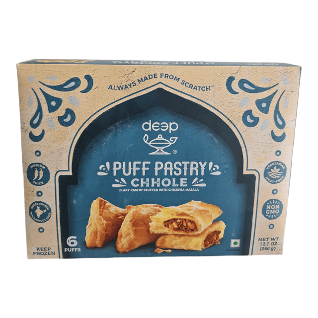 Deep Frozen Chhole Puff 6 PC