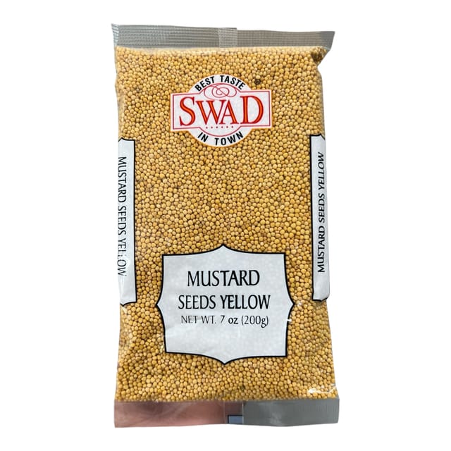 Swad Mustard Seeds Yellow- 7 OZ