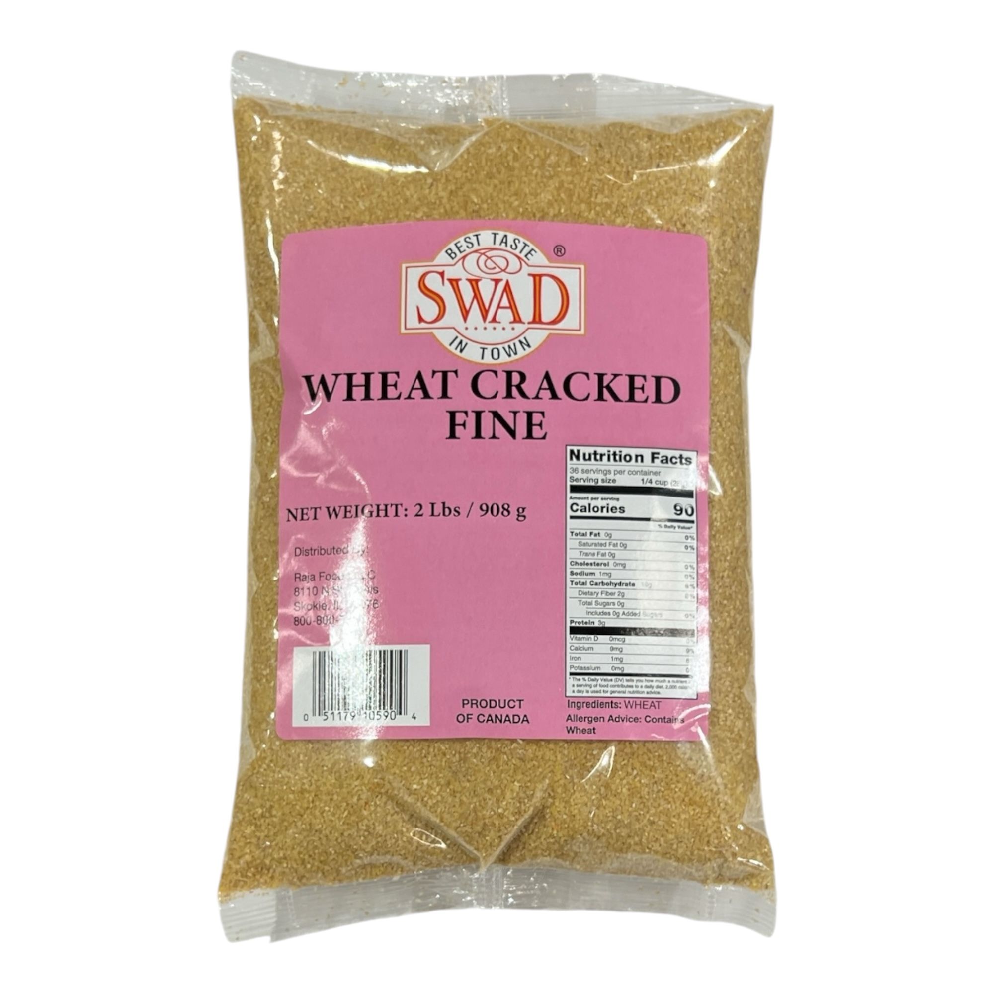 Swad Wheat Cracked Fine 2 LB