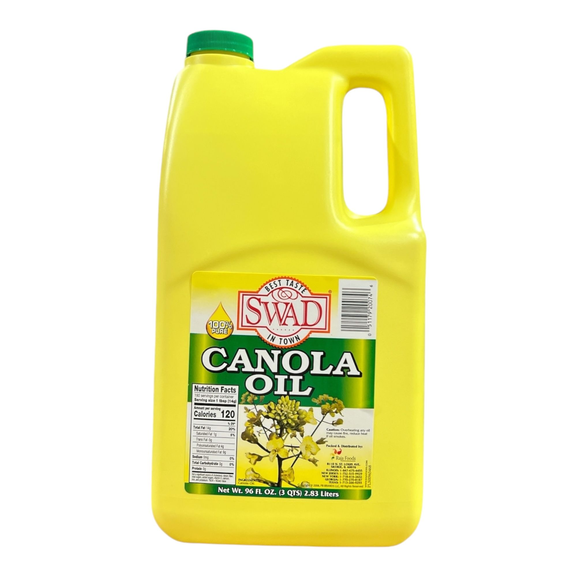 Canola Oil Swad 3 QTS (2.83 L)