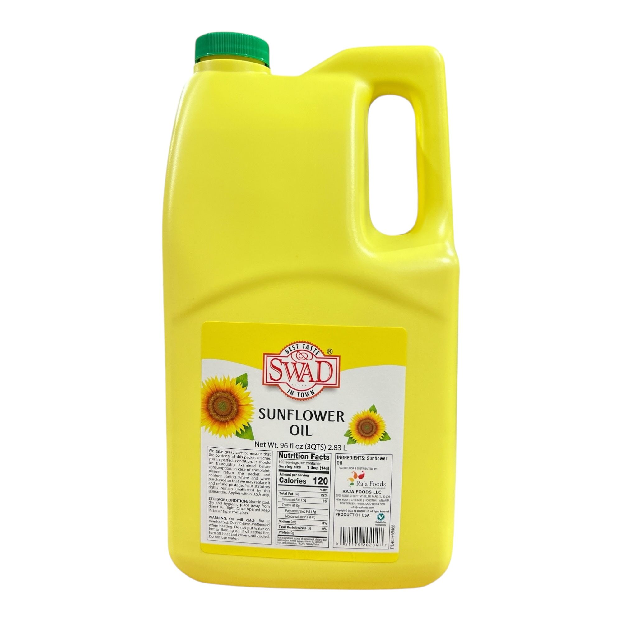 Sunflower Oil 3 QTS