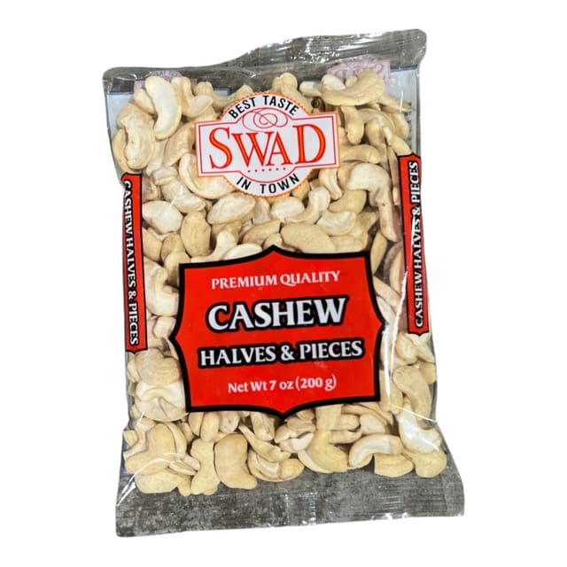 Swad Cashews Pieces & Halves  7 OZ