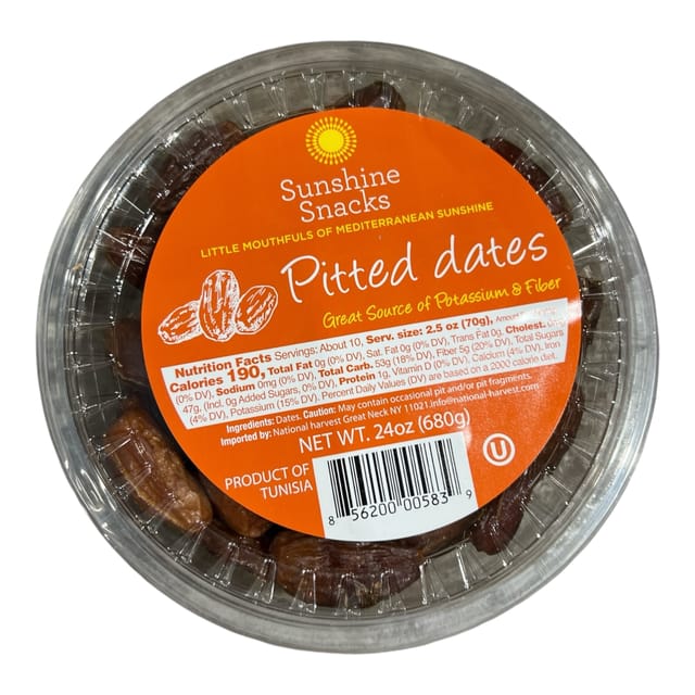 Dates Pitted 24 OZ