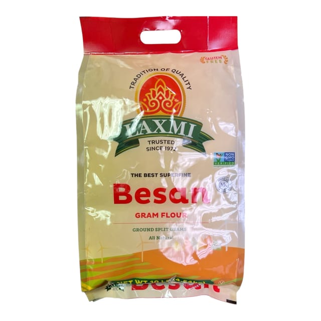 Laxmi Besan Flour Freshly Milled 10 LB