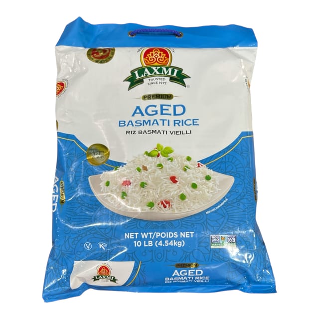 Laxmi Aged Basmati Rice 10 LB