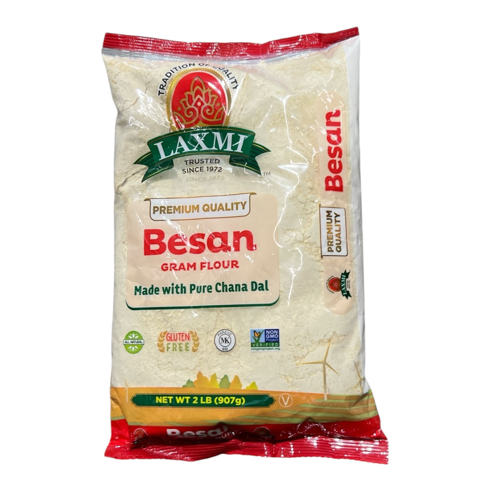 Laxmi Besan Flour 2 LB Freshly Milled