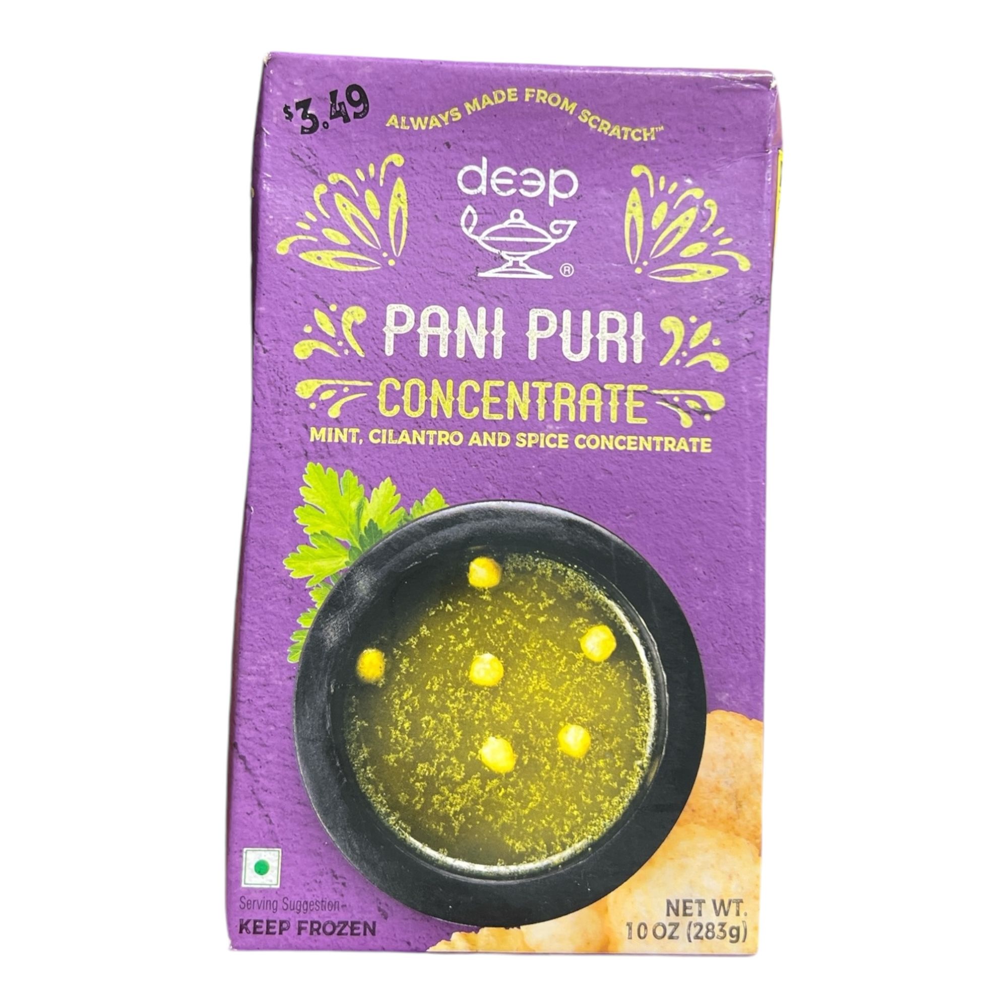 Deep Frozen Panipuri Pani / concentrate 10 OZ