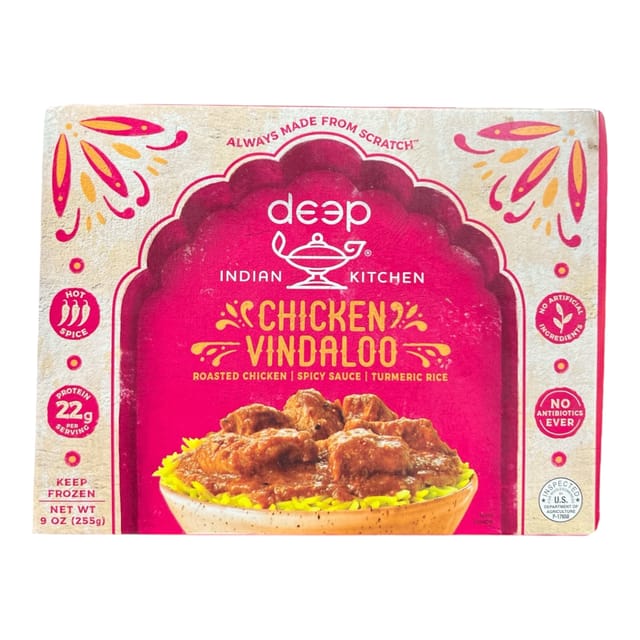 Deep Chicken Vindaloo with Turmeric Rice 9 OZ