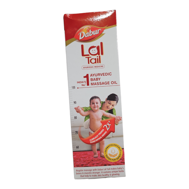 Lal Tail Indian Ayurvedic Baby Massage Oil 200Ml