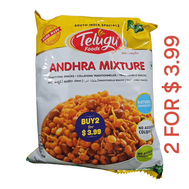 Telugu Foods Andhra Mixturer  170 GM 1Pk,2Pk