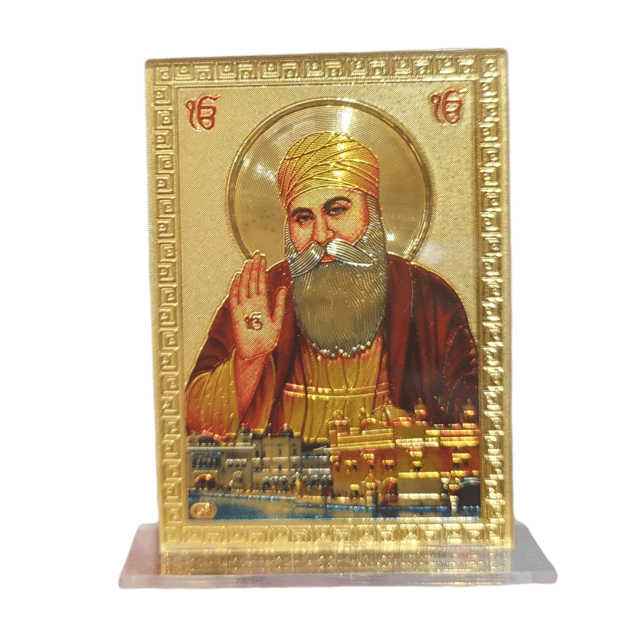 Acrylic Plastic Stand Gurunanak ji