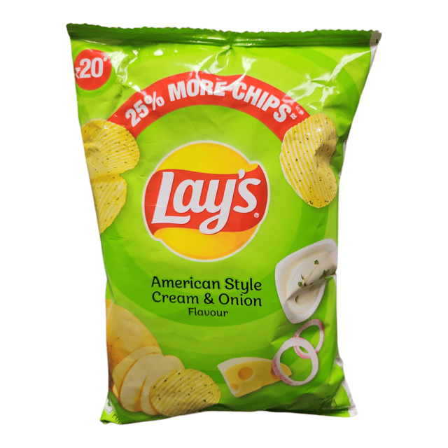 Lays American style cream and onion 50 GM