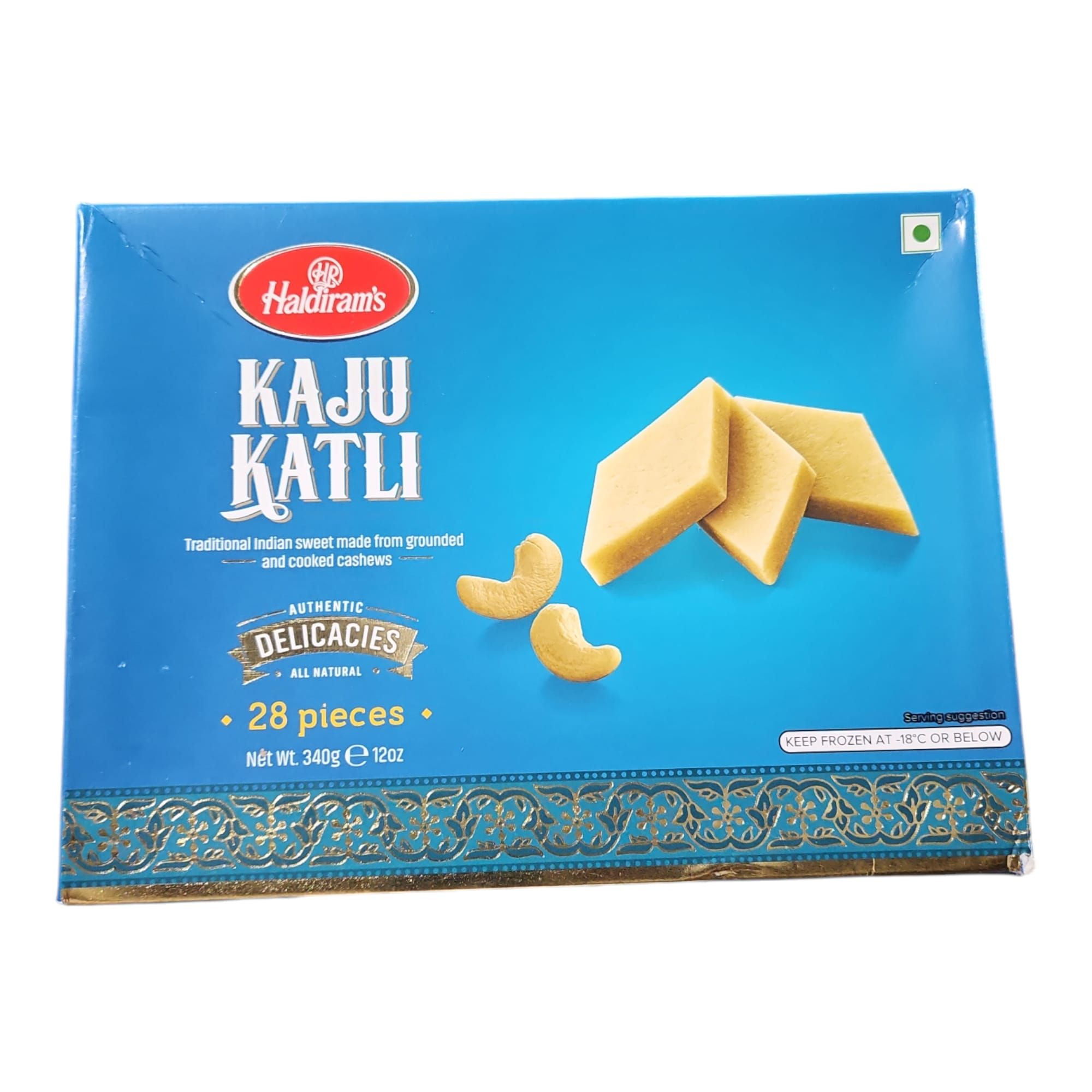 HaldiRam Kaju Katli 340 GM