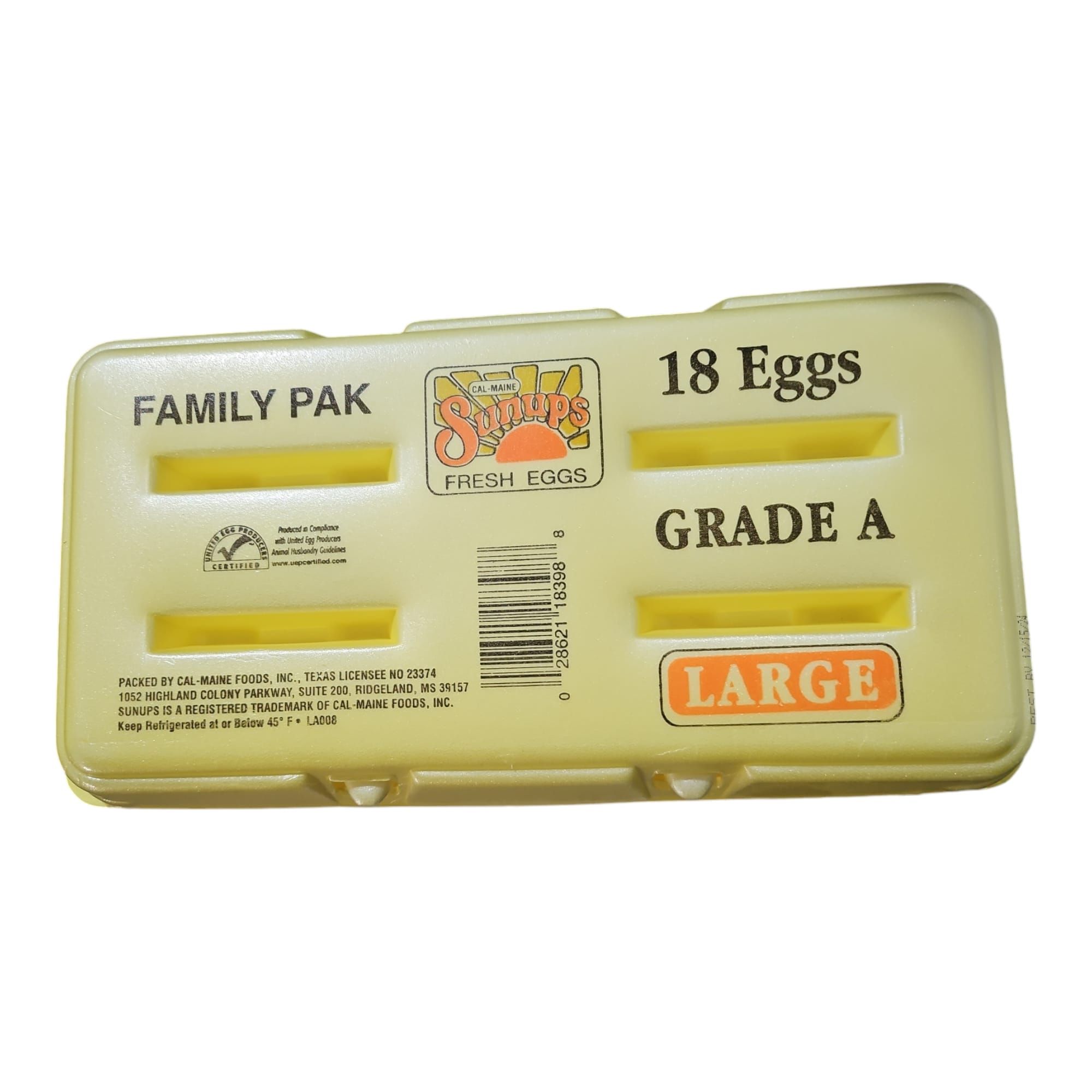 Grade A Large Eggs 18 CT