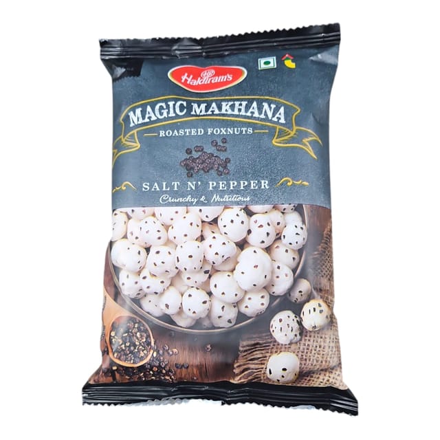 Haldiram Magic Makhana Salt N Pepper 30gm