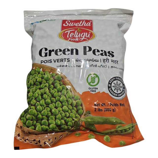 Swetha Telugu Foods Green Peas 908gm