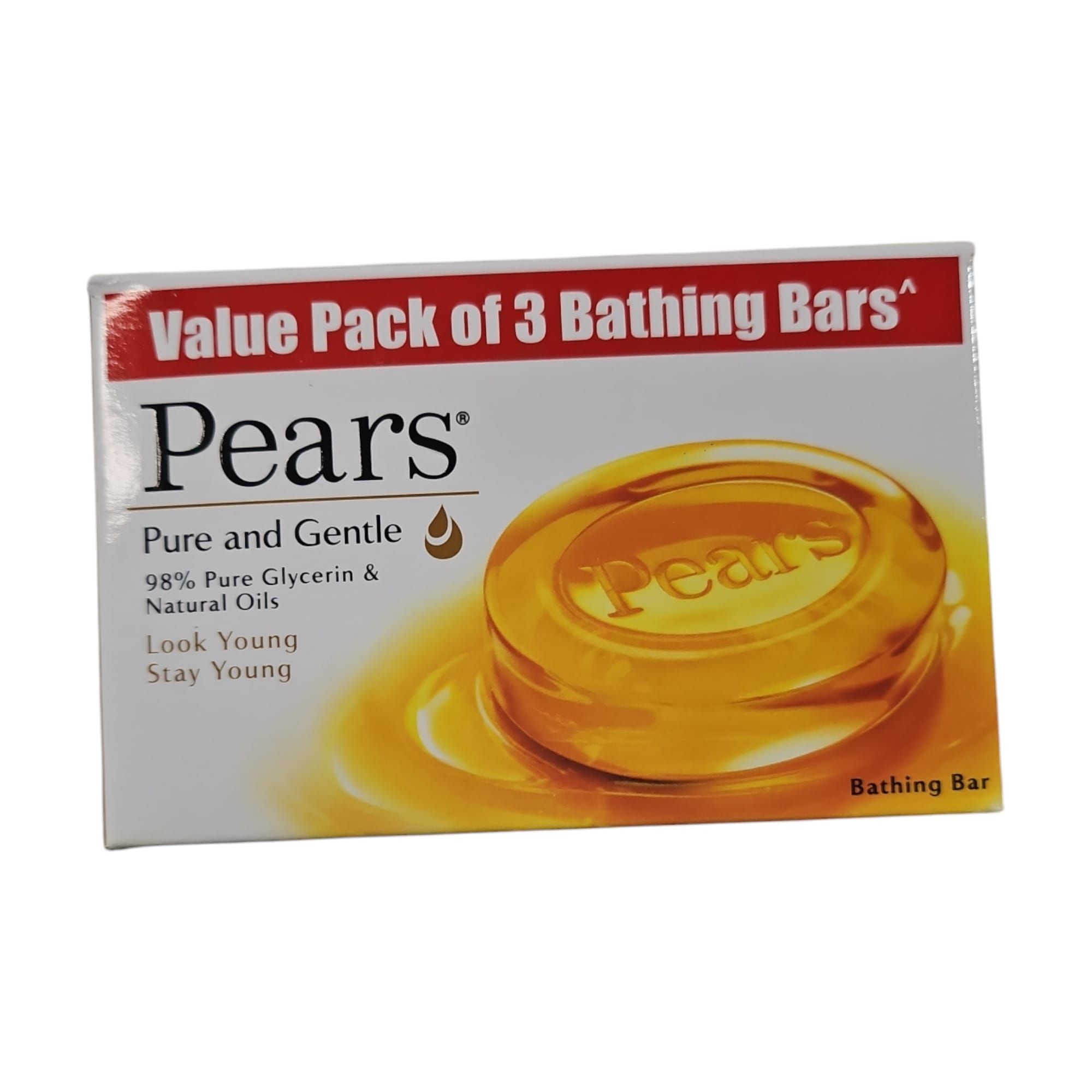 Pears Soap Pure and Gentle 125 GM 3 bathing bars