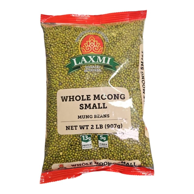 Laxmi Whole Moong Small 2lb