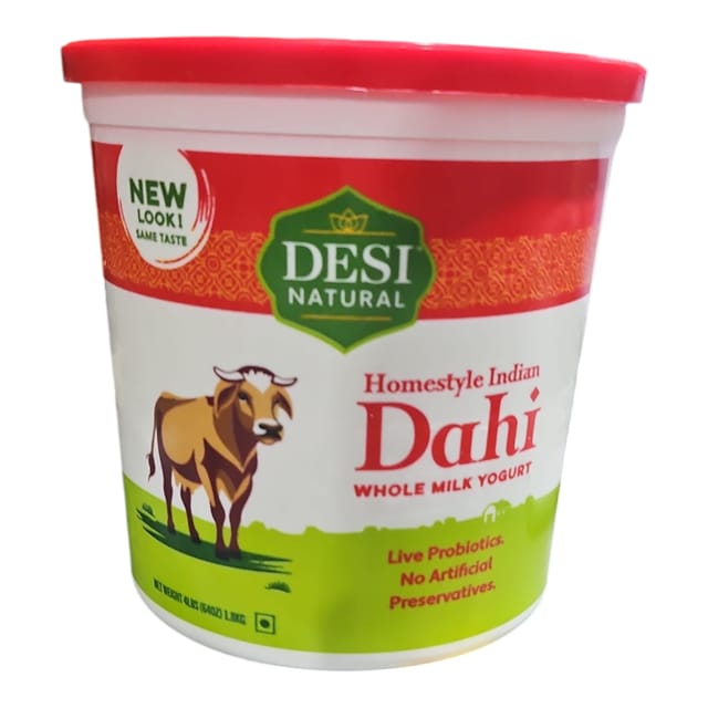 Desi Whole Milk Yogurt  2 LB, 4 LB