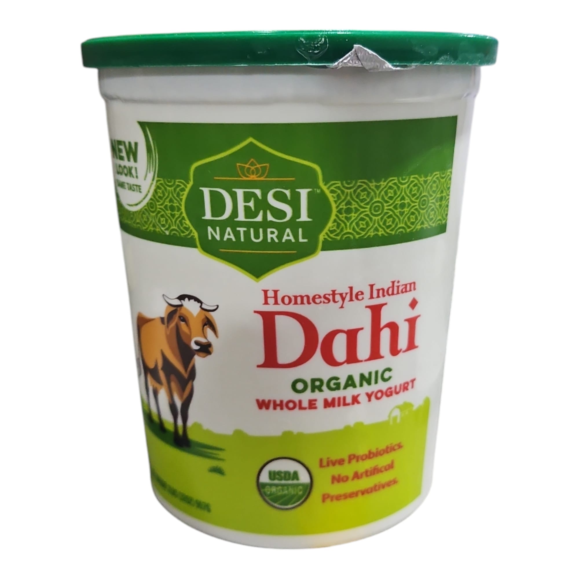 Desi Organic Wholemilk Yogurt 2 LB