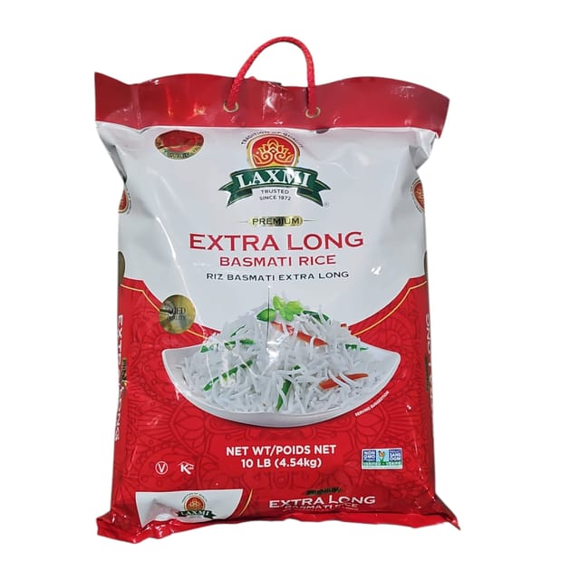 Laxmi Extra Long Basmati Rice 10 LB