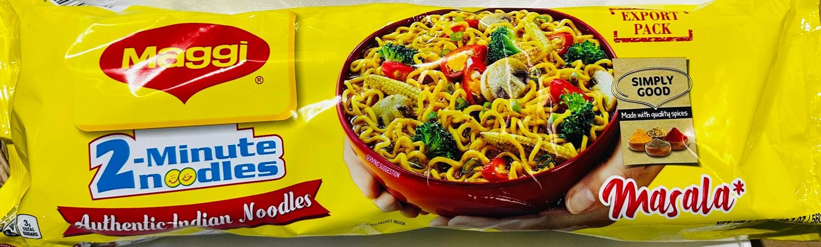 maggi (2 minute noodles) Export Pack 560 GM