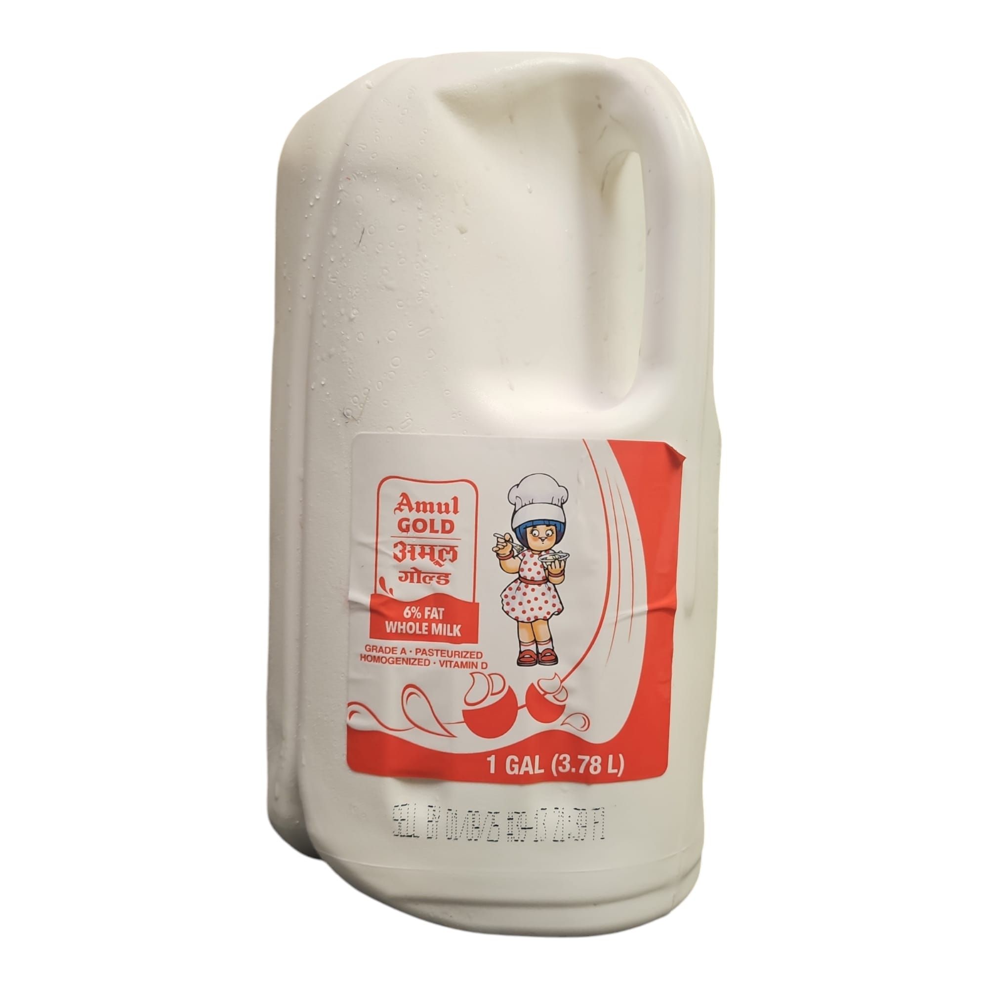 Amul Milk 6% Fat Whole Milk 1 Gal