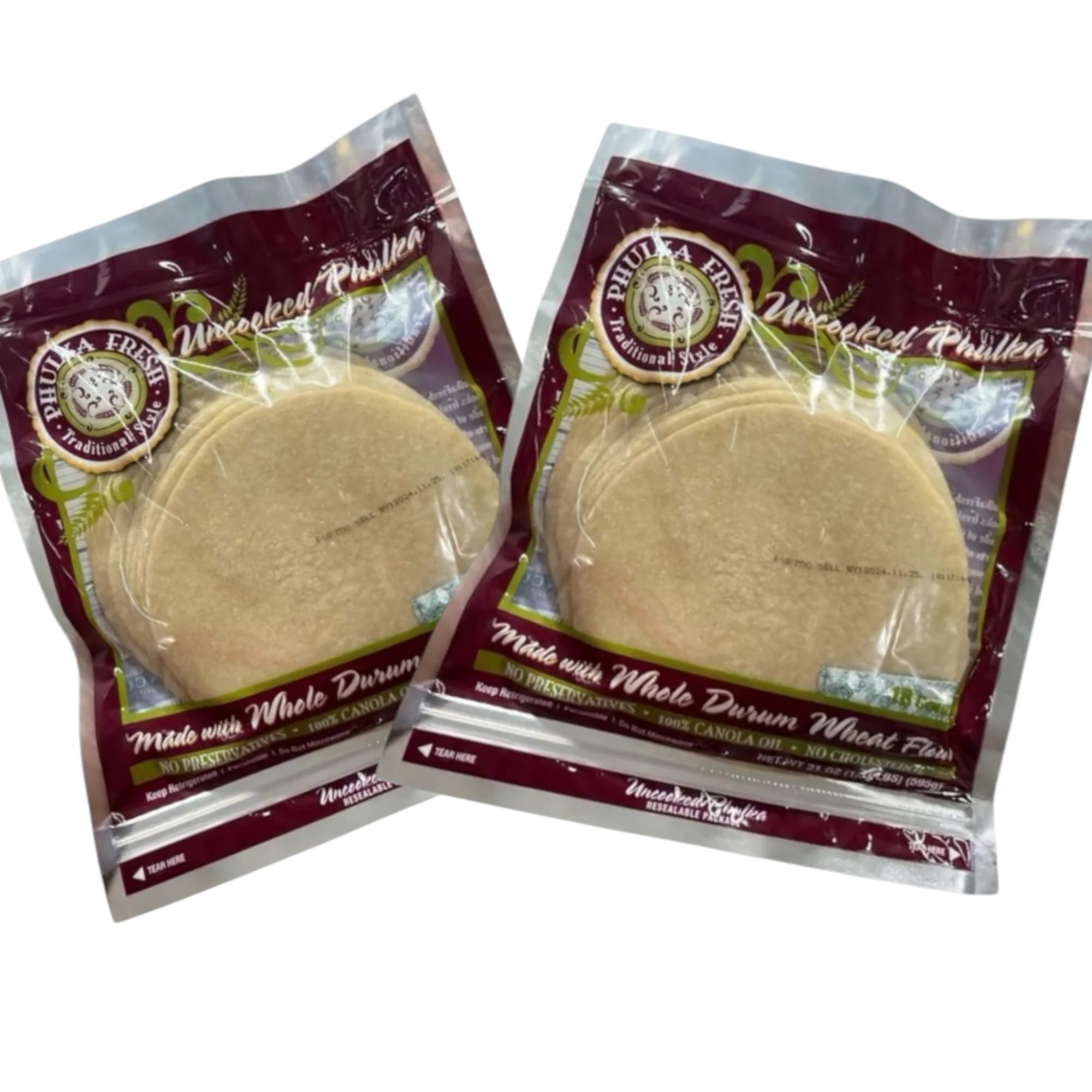 Uncooked Phulka Roti 216 CT