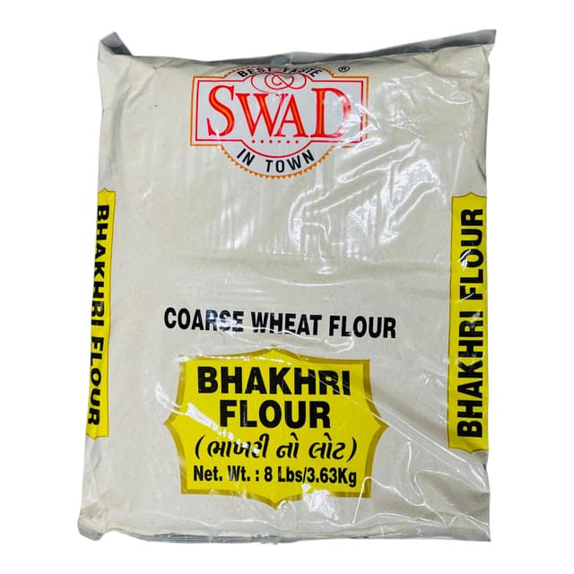 Bhakhri Flour ( coarse wheat flour ) 8 LB