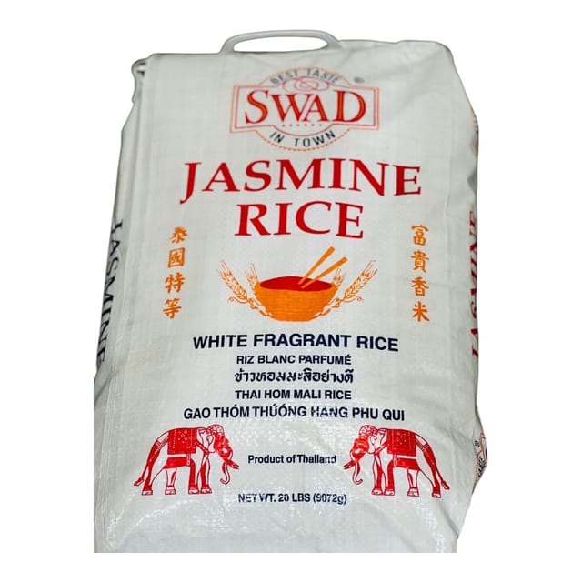 SWAD Jasmine Rice 20lb